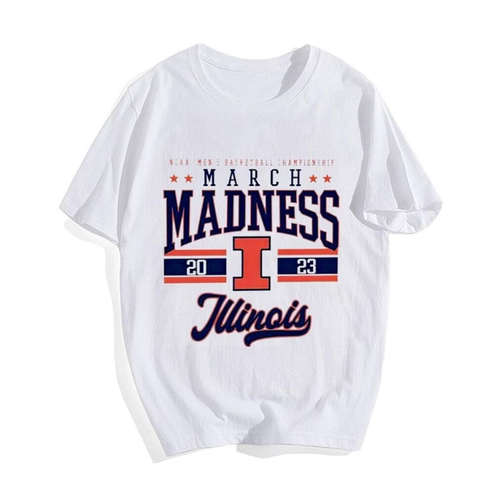 Illinois Fighting Illini NCAA Basketball March Madness Retro Sports Fan Gift 05